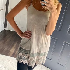 BRAND NEW Lace Cami Tunic